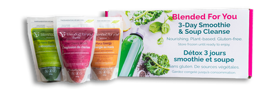 Blended For You: 3 Day Smoothie & Soup Cleanse + Nutrition Plan Cleanse - collection:Cleanse Plans
