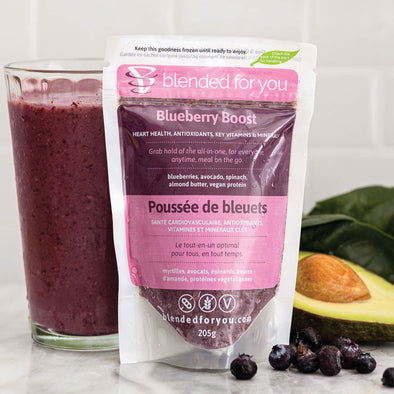 Blended For You: Blueberry Boost Smoothie - collection:Low Carb & Keto Blends
