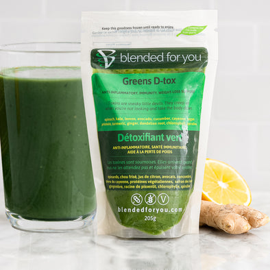 Blended For You: Greens D-tox Smoothie - collection:Low Carb & Keto Blends
