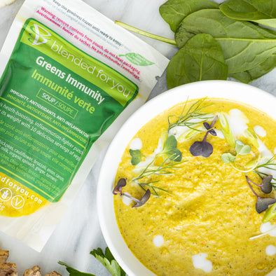 Blended For You: Greens Immunity Soup Soup - collection:Immunity Boosting & Recovery
