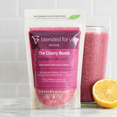 Blended For You: The Cherry Bomb Smoothie - collection:Beauty & Healthy-Aging