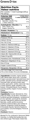 Blended For You: Greens D-tox Sub Smoothie - collection:Subscriptions