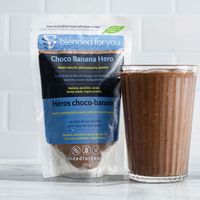Blended For You: Choco-Banana Hero Smoothie - collection:Individual Blends