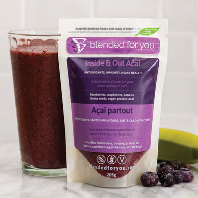 Blended For You: Inside & Out Acai Smoothie - collection:Smoothies