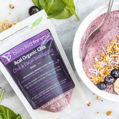 Blended For You: Açai Organic Bowl Chia Bowl - collection:Berry
