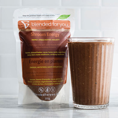Blended For You: Shroom Energy Smoothie - collection:Beauty & Healthy-Aging
