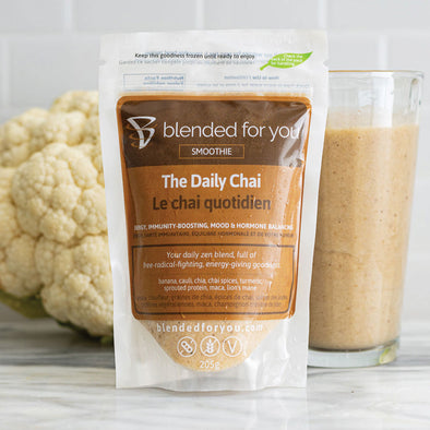 Blended For You: The Daily Chai Smoothie - collection:Nutty & Chocolate