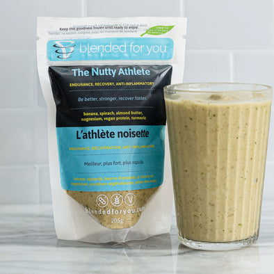 Blended For You: The Nutty Athlete Smoothie - collection:Nutty & Chocolate