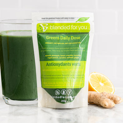 Blended For You: Greens Daily Dose Smoothie - collection:Beauty & Healthy-Aging