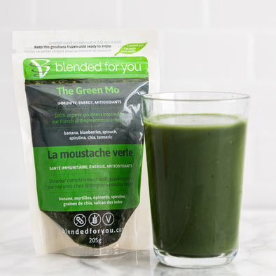 Blended For You: The Organic Green Mo Smoothie - collection:Individual Blends